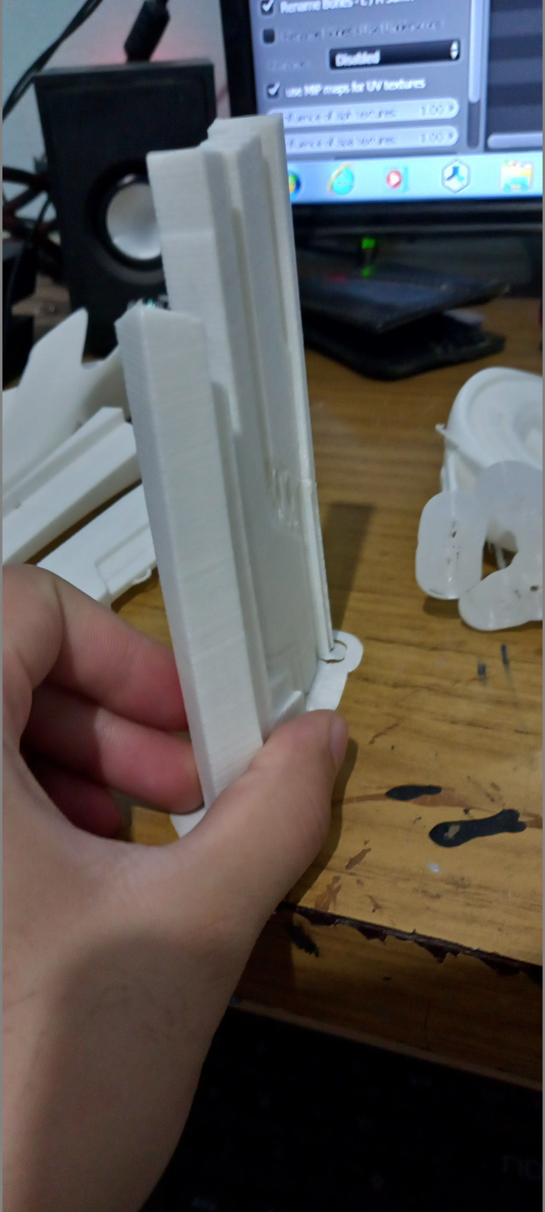 Genshin Impact Bow Thundering Pulse 3D print model_6