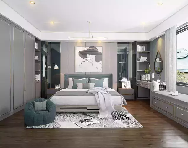 The Best Bed 3d Model