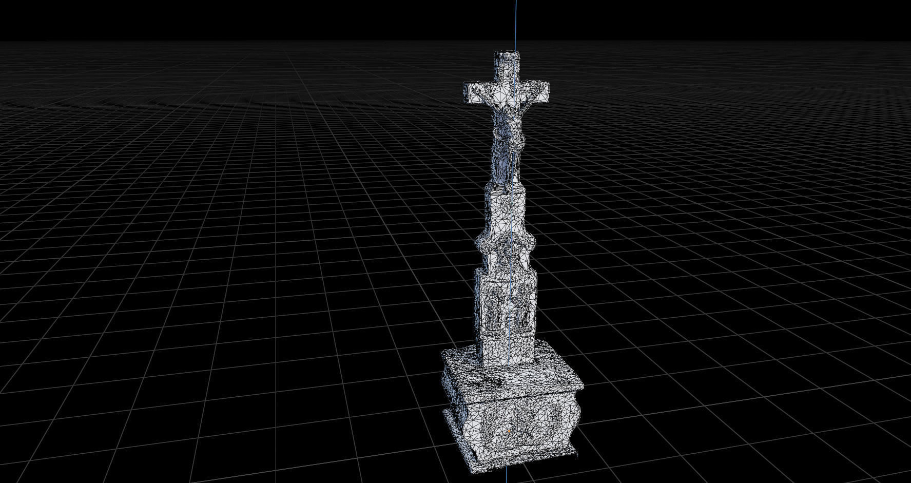 PBR Way Cross Big photoscan Processed 3D Model Low-poly 3D model_2