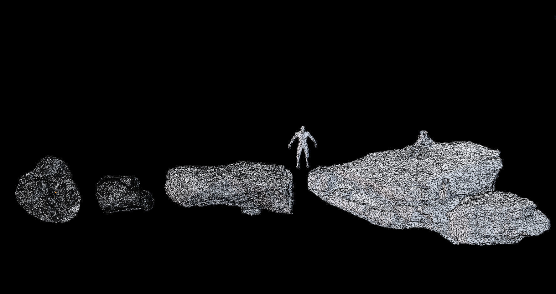 Stone Rocks - PBR Pack Low-poly 3D model Low-poly 3D model_7