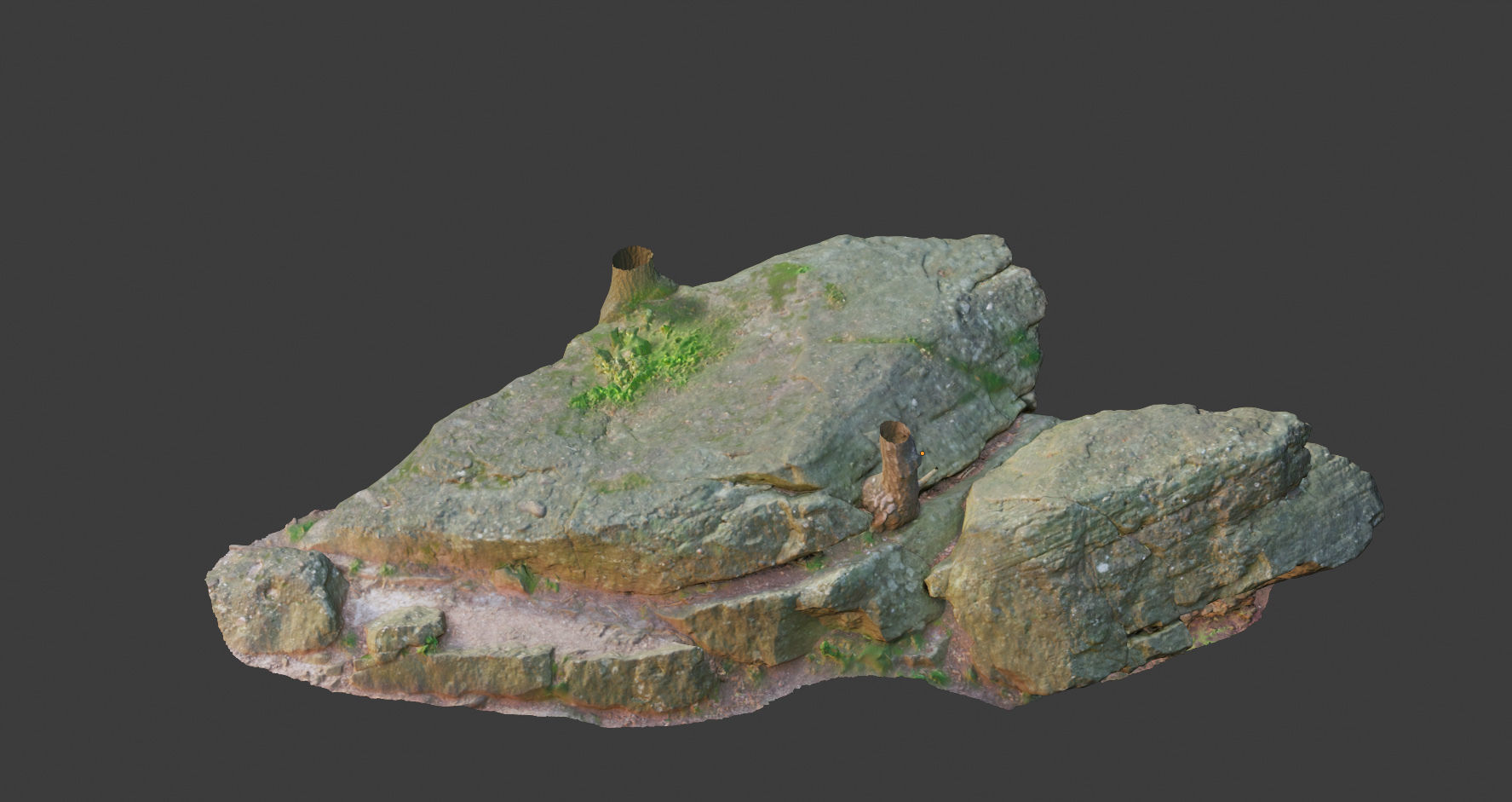 Stone Rocks - PBR Pack Low-poly 3D model Low-poly 3D model_1