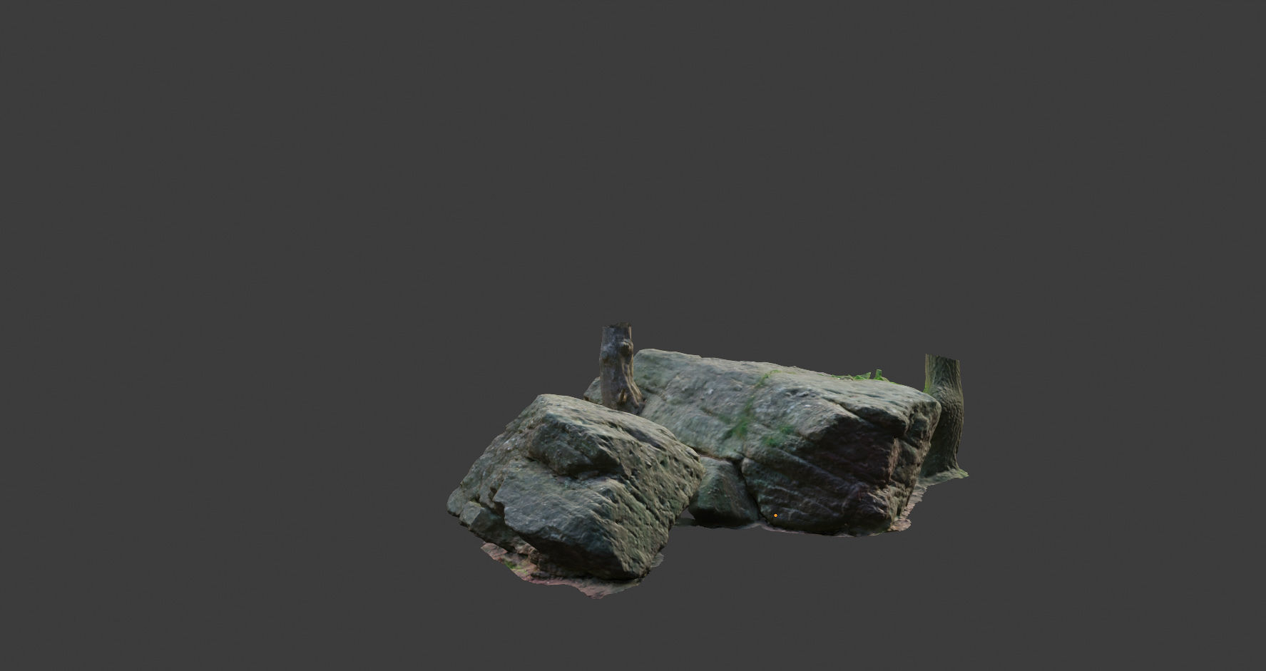 Stone Rocks - PBR Pack Low-poly 3D model Low-poly 3D model_11
