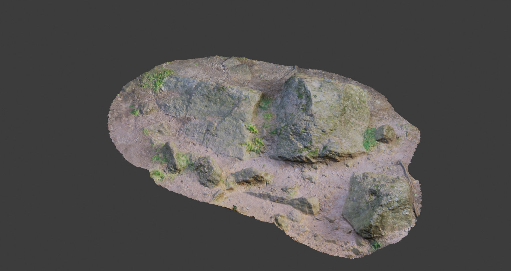 Stone Rocks - PBR Pack Low-poly 3D model Low-poly 3D model_17