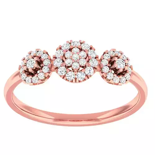 Light Weight Cocktail Ring 3dm stl 1-render detail