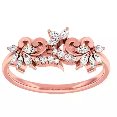 Light Weight Cocktail Ring 3dm stl 1-render detail