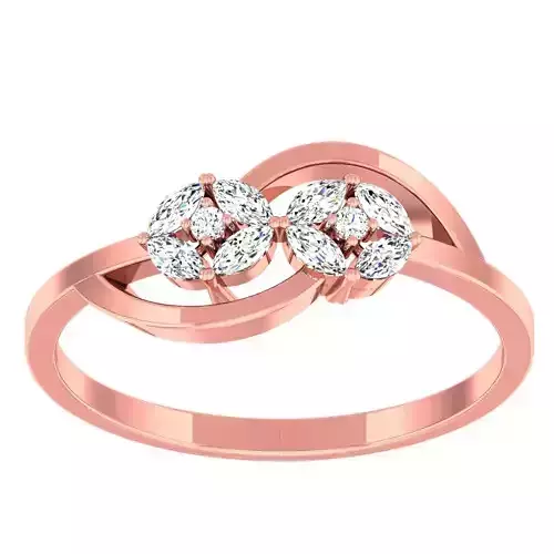 Light Weight Cocktail Ring 3dm stl 1-render detail