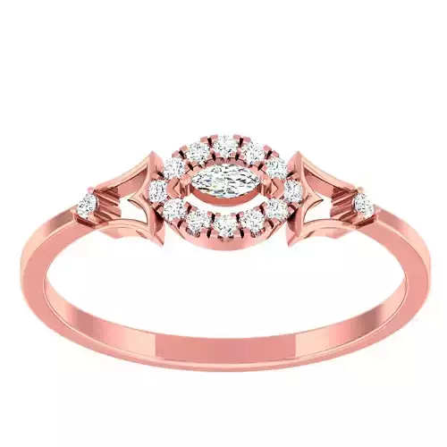 Light Weight Cocktail Ring 3dm stl 1-render detail