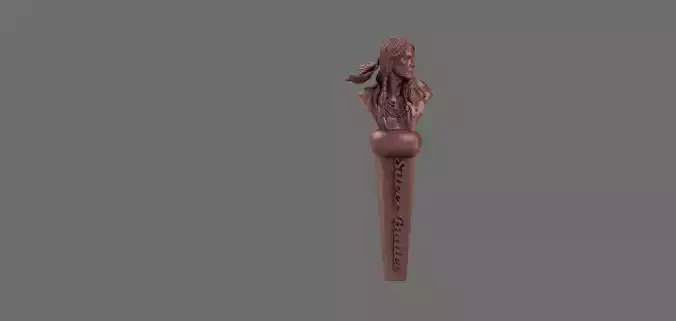 Tap - Coors Beer Tap Handle -Silver Bullet 3D print model