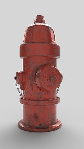 Fire Hydrant Free low-poly 3D model