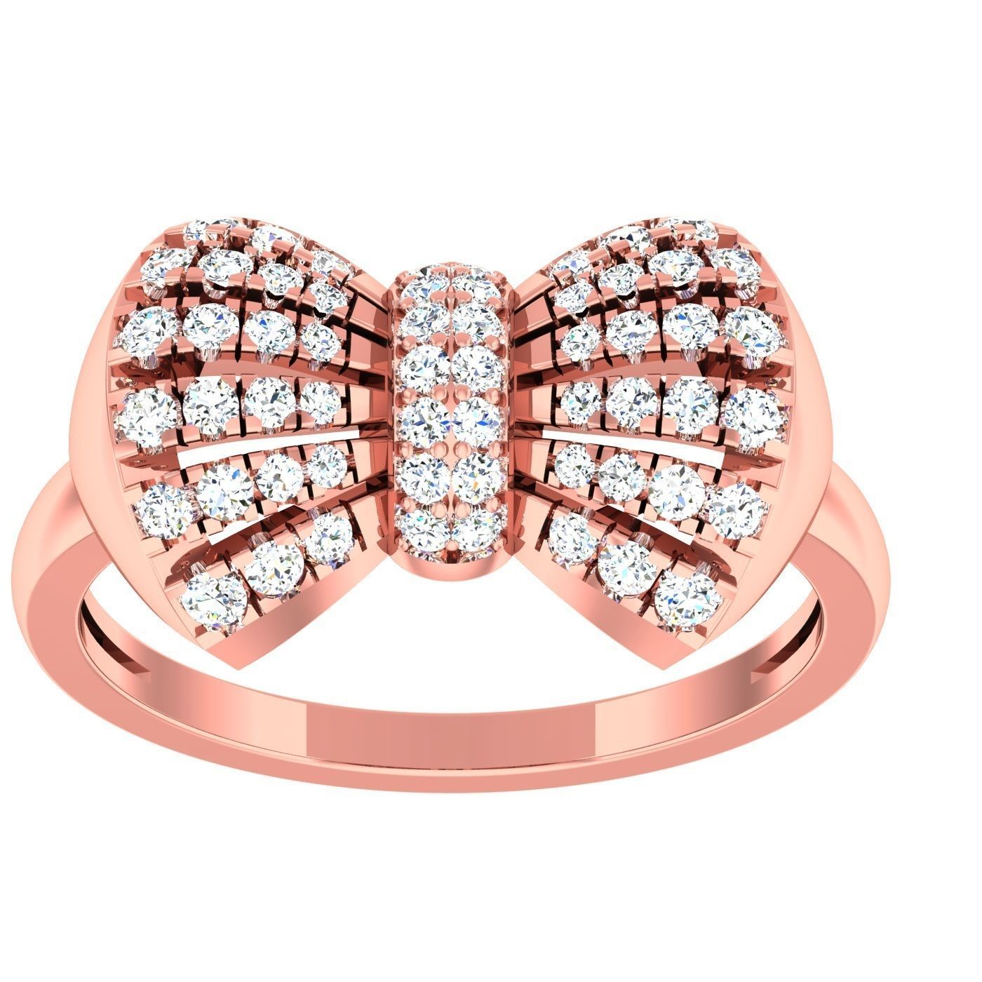 163 High Jewelry Cocktail Rings 3dm stl 1- render details  3D Model Collection_41