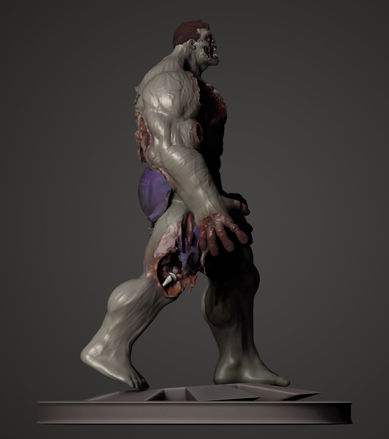HULK ZUMBI 3D print model_2