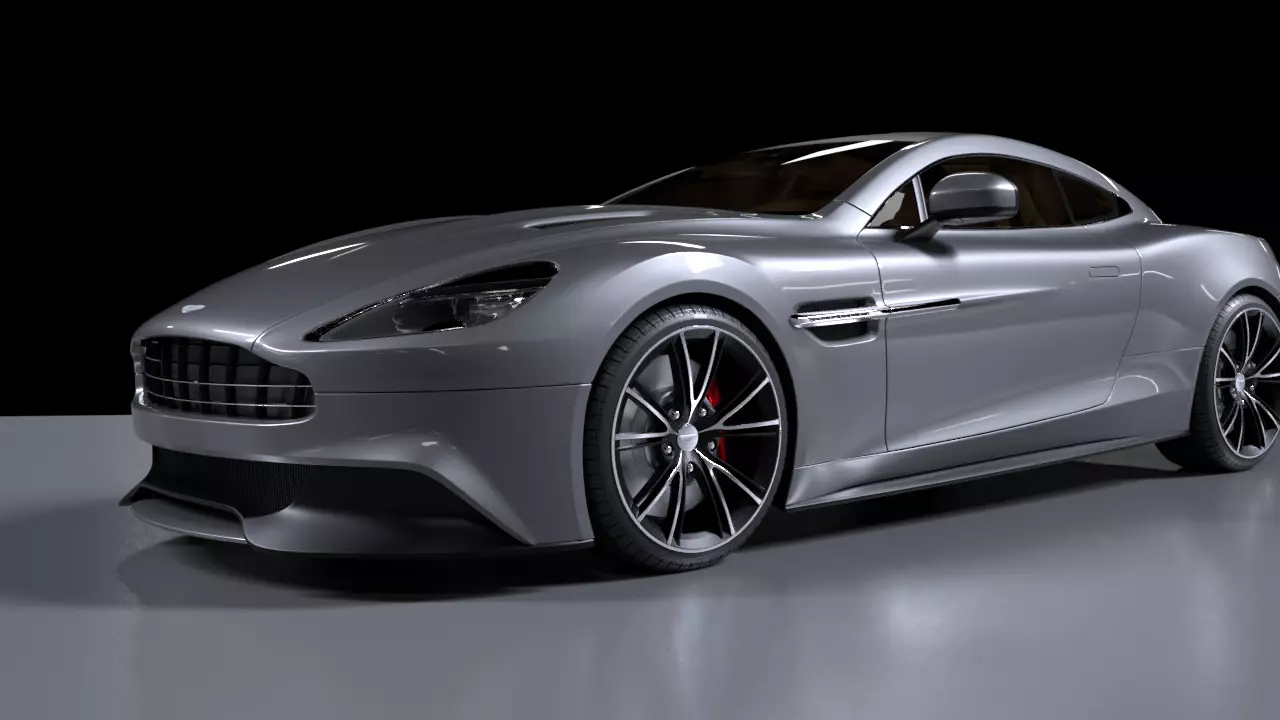 Aston Martin 320 2013 3D model