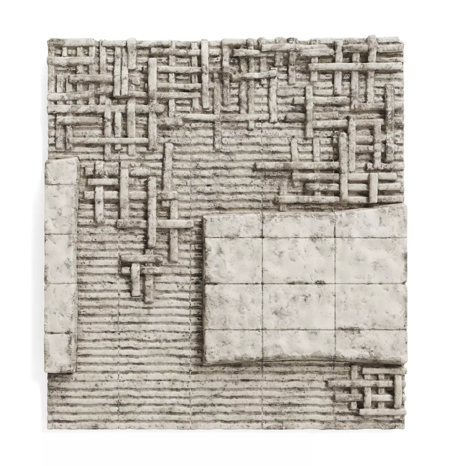 Peter Lane wallmounte ceramic panel 3D model_0