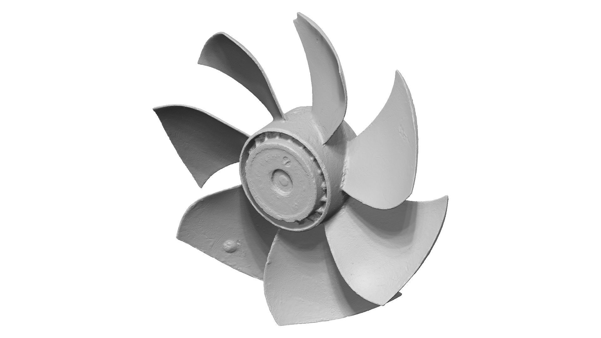 Exhaust Fan Part Raw Scanned 3D model_11