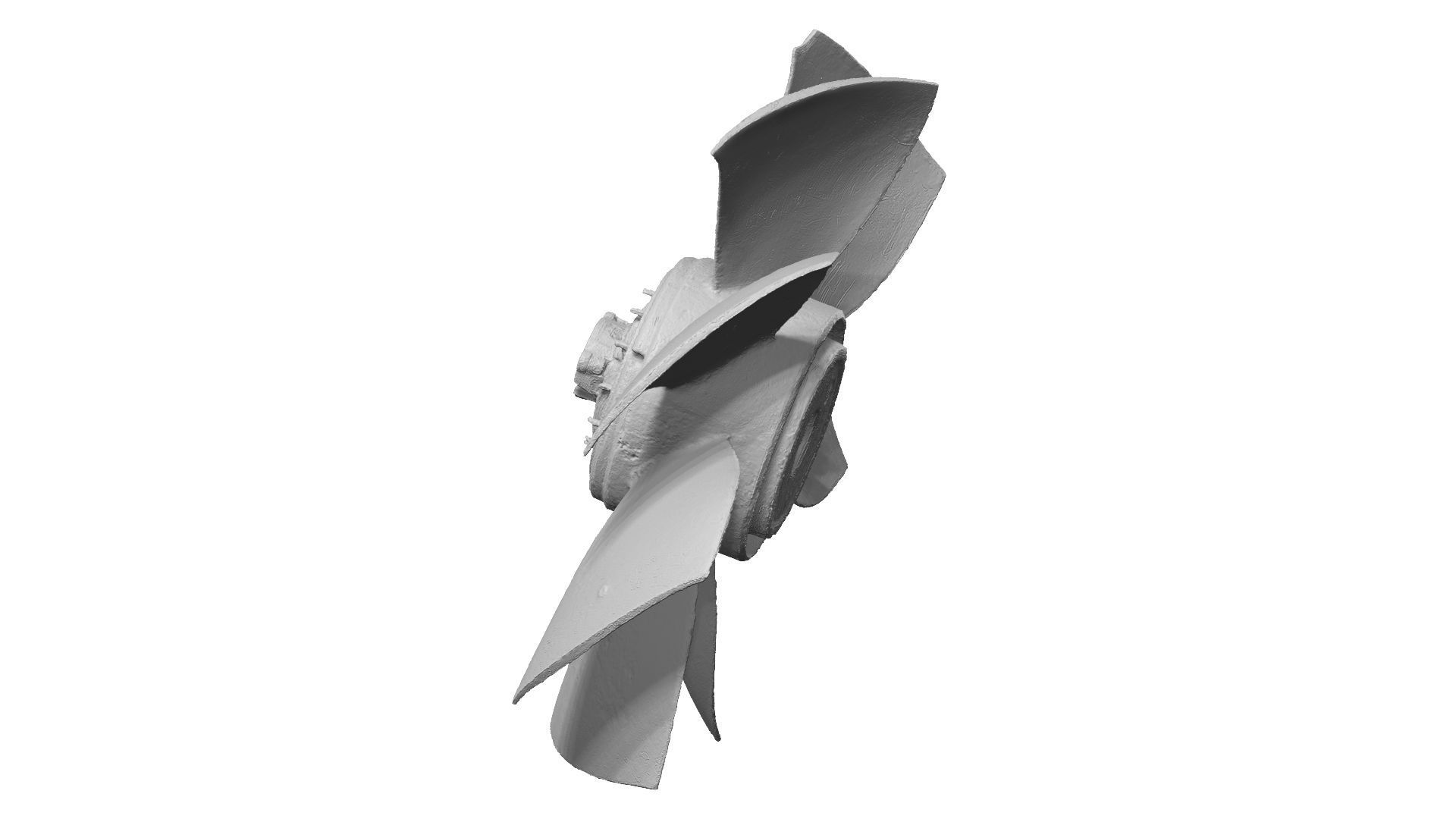 Exhaust Fan Part Raw Scanned 3D model_13