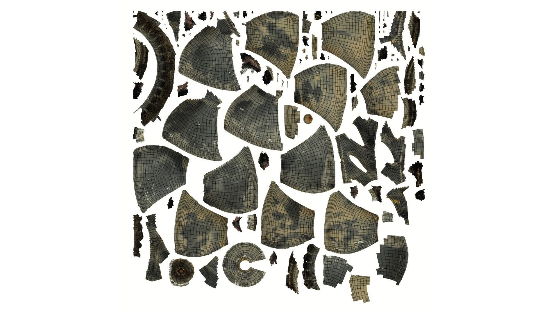 Exhaust Fan Part Raw Scanned 3D model_14