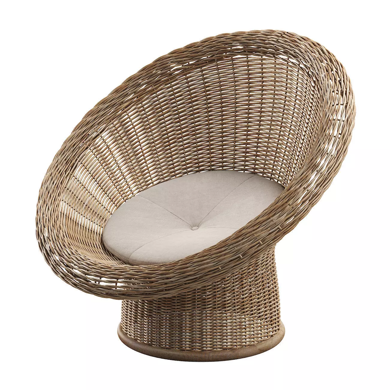 Weaver Dune Occasional Chair 3D model