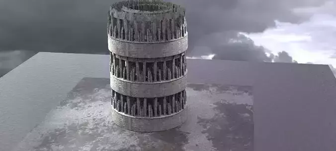 Sci-Fi Dome City layed