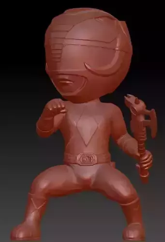 BLACK RANGER CHIBI