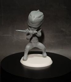 GREEN RANGER CHIBI 3D print model_1