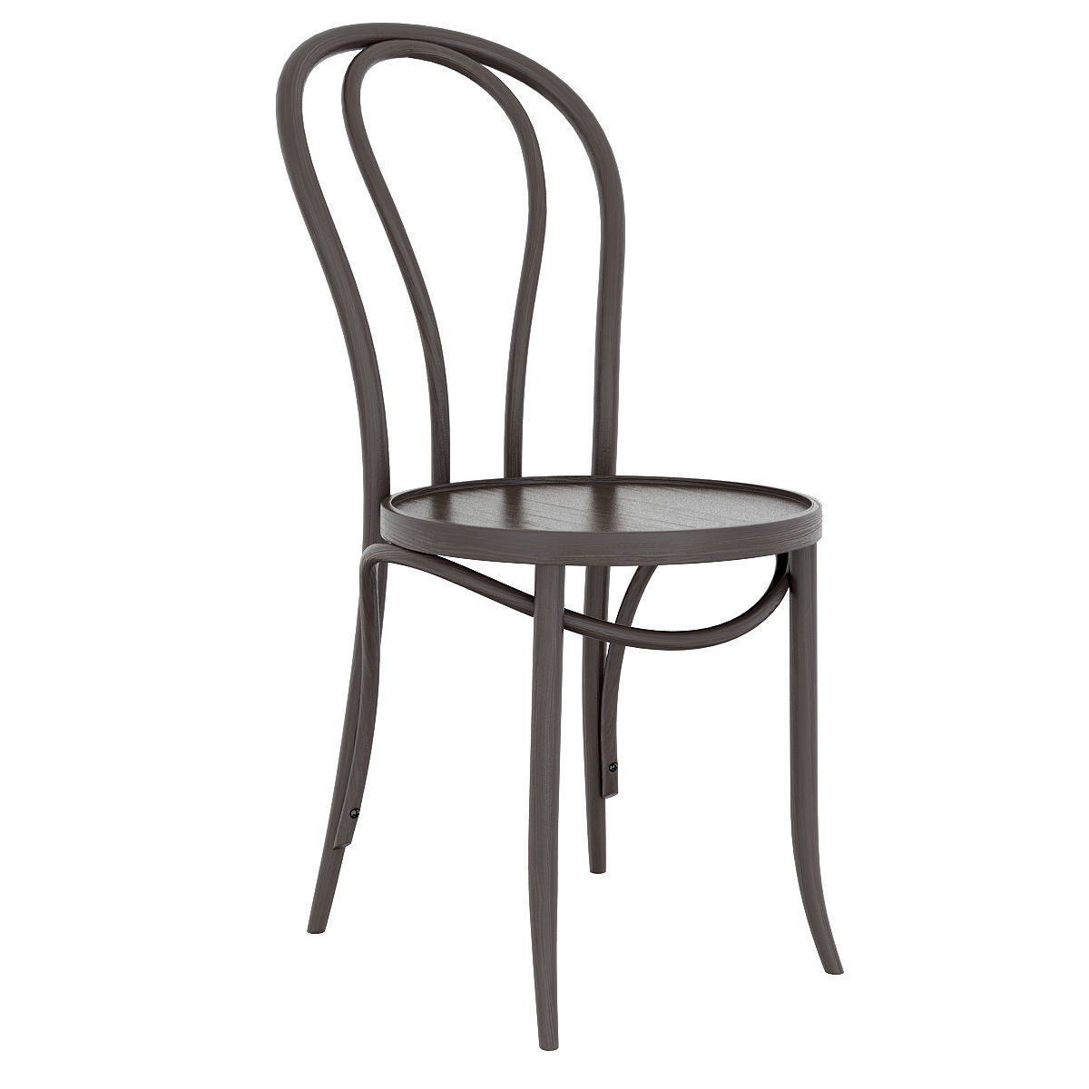 Michael Thonet rating chair 3d model Low-poly 3D model_2