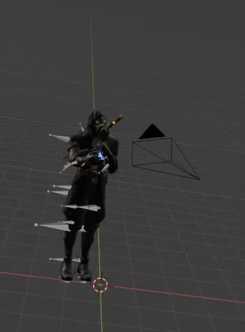 The Whalers 3D Model PBR game ready rigged Low-poly 3D model