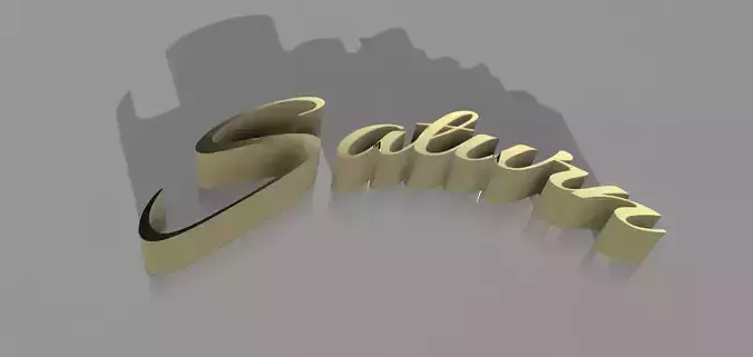 Elegoo Saturn Emblem for Cover