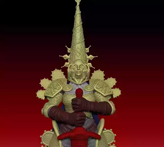 Crisanta of the Wrapped Agony from Blasphemous 3D print model