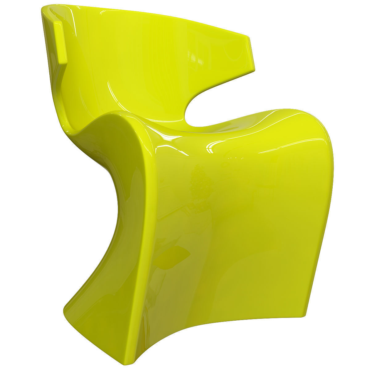 Wing Vondom Chair 3d model Low-poly 3D model_1