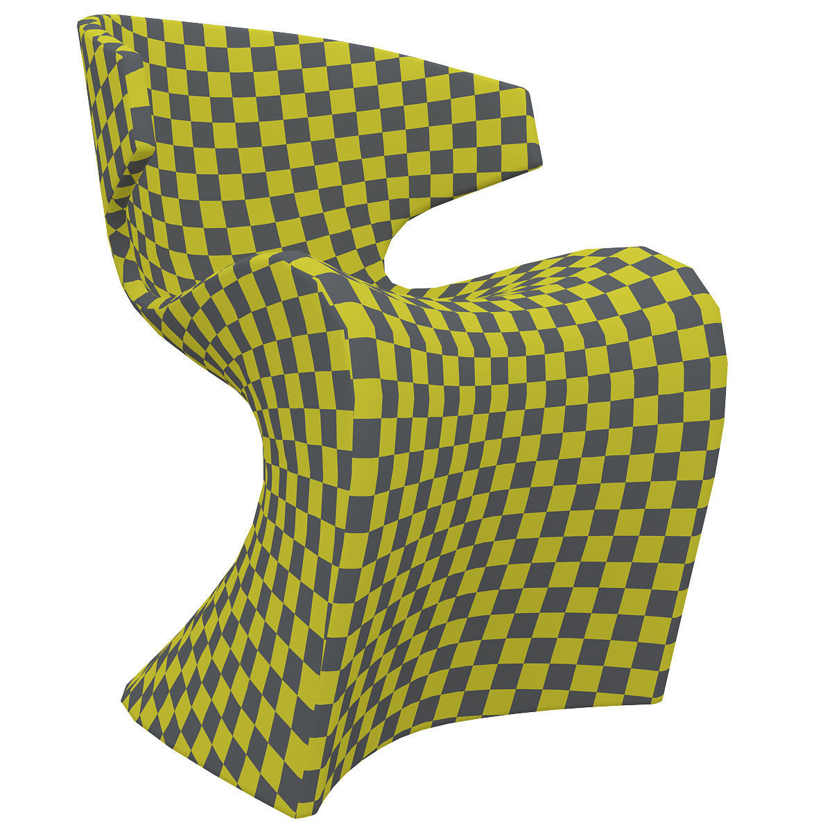 Wing Vondom Chair 3d model Low-poly 3D model_6