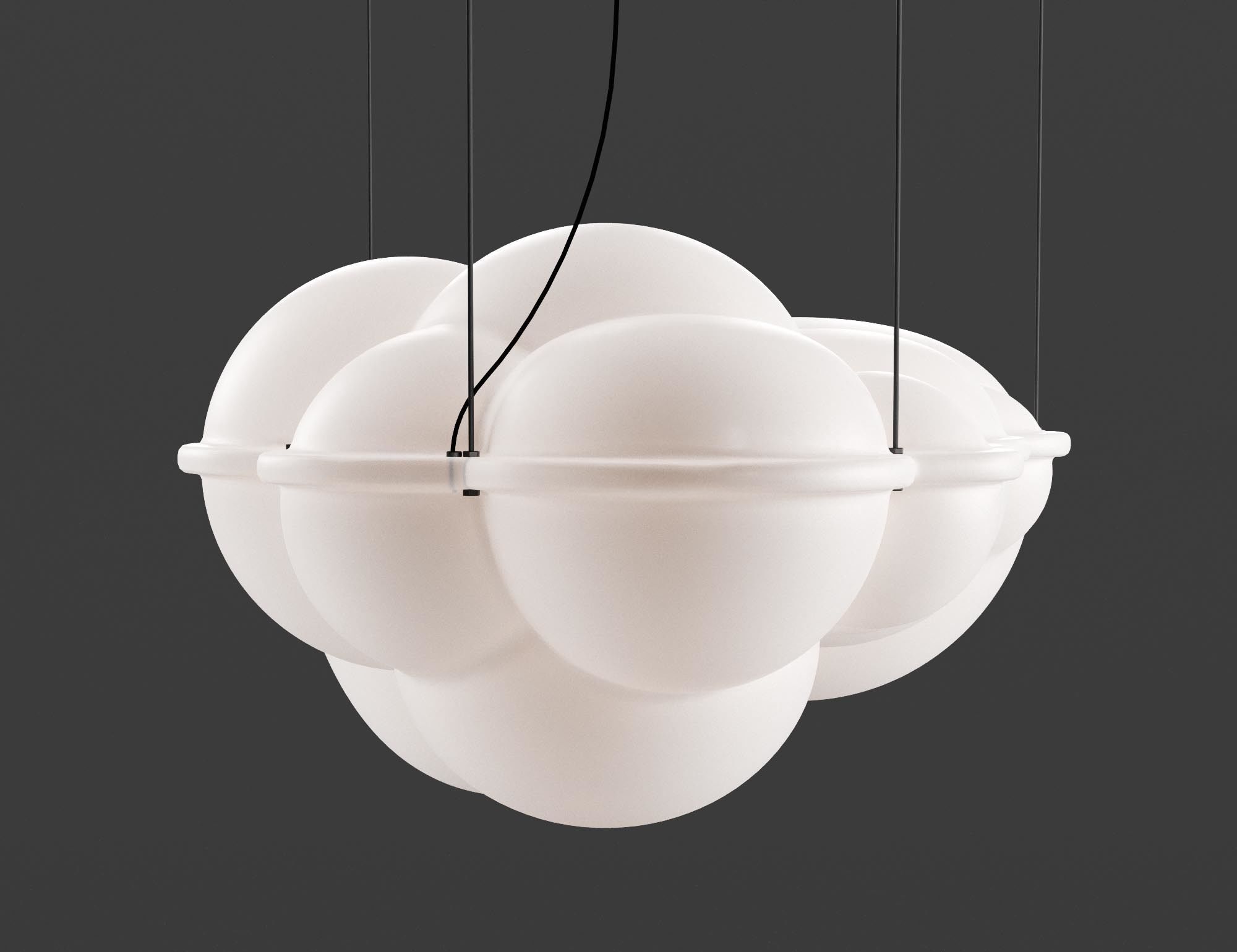 Nemo Lampada Ceiling Mounted Pendant Light Fixture 3D model_2