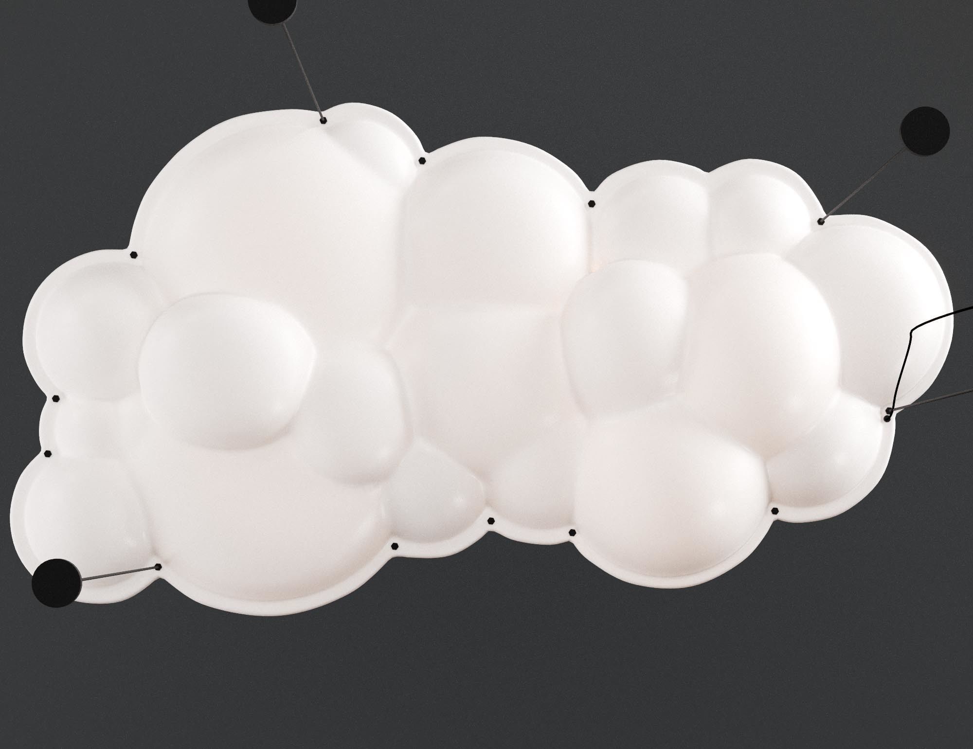 Nemo Lampada Ceiling Mounted Pendant Light Fixture 3D model_4