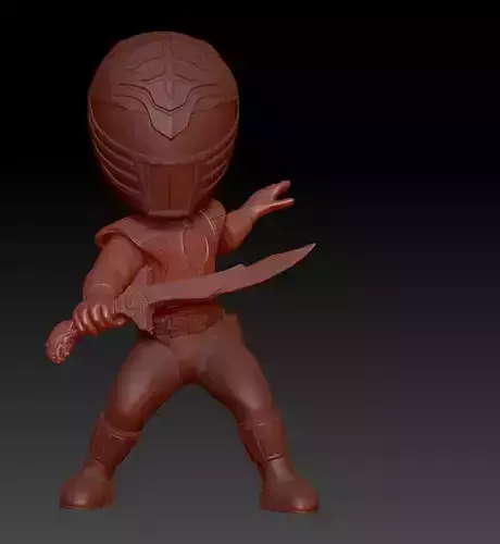 White Ranger chibi
