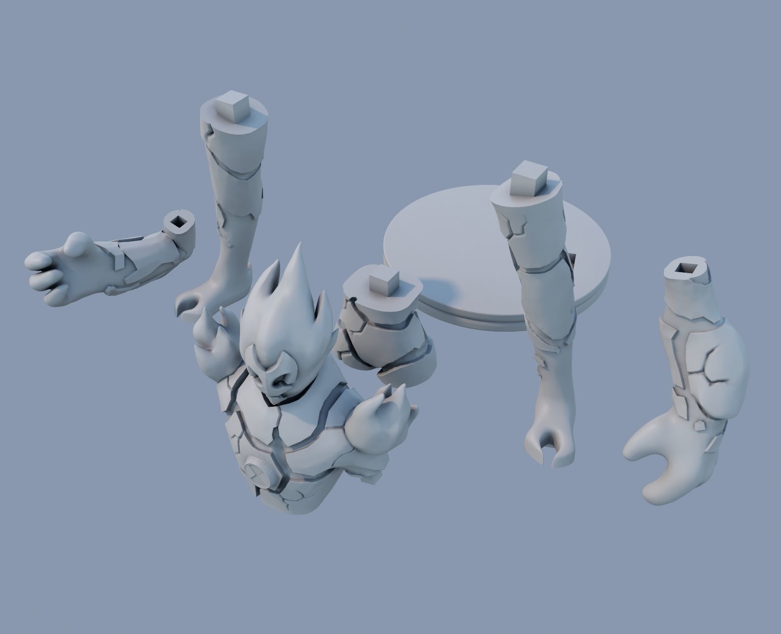 Heatblast ben 10 3d print model 3D print model_6