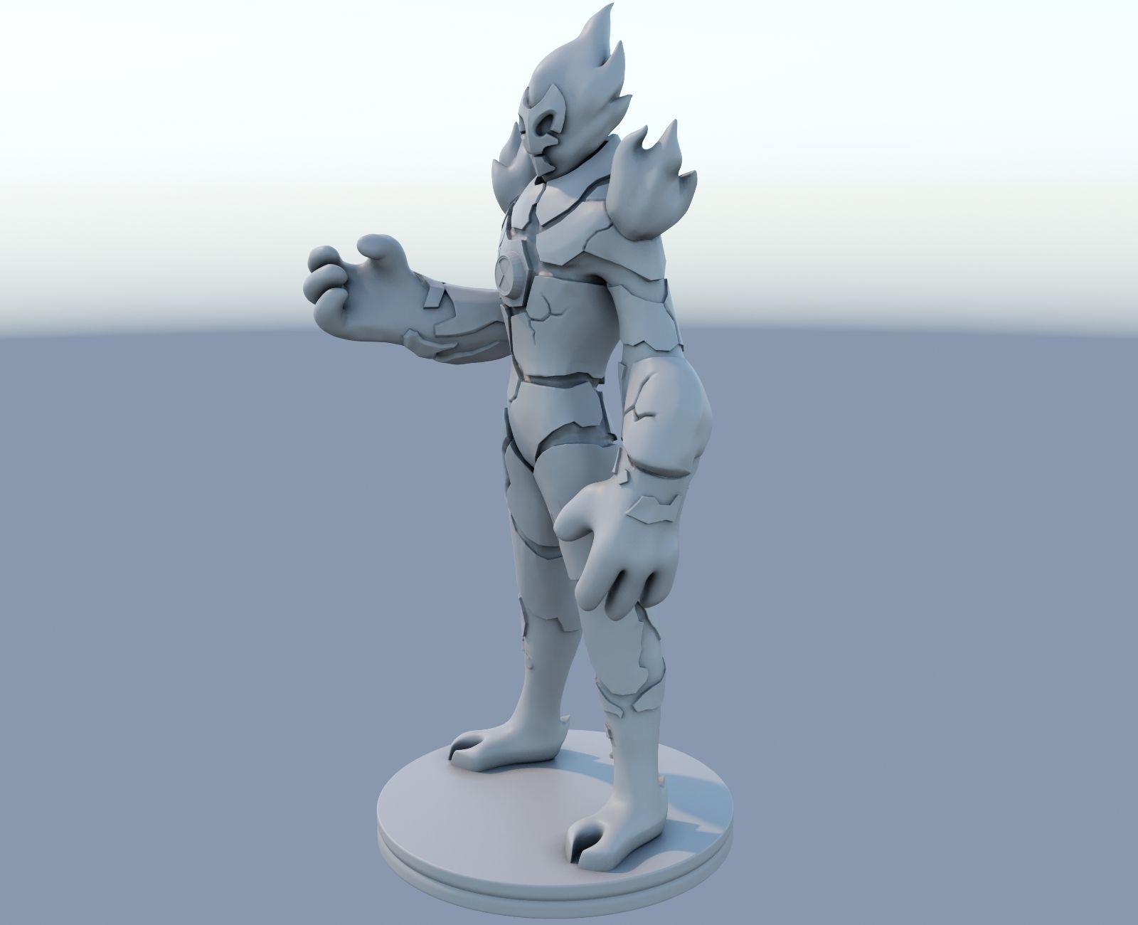 Heatblast ben 10 3d print model 3D print model_1