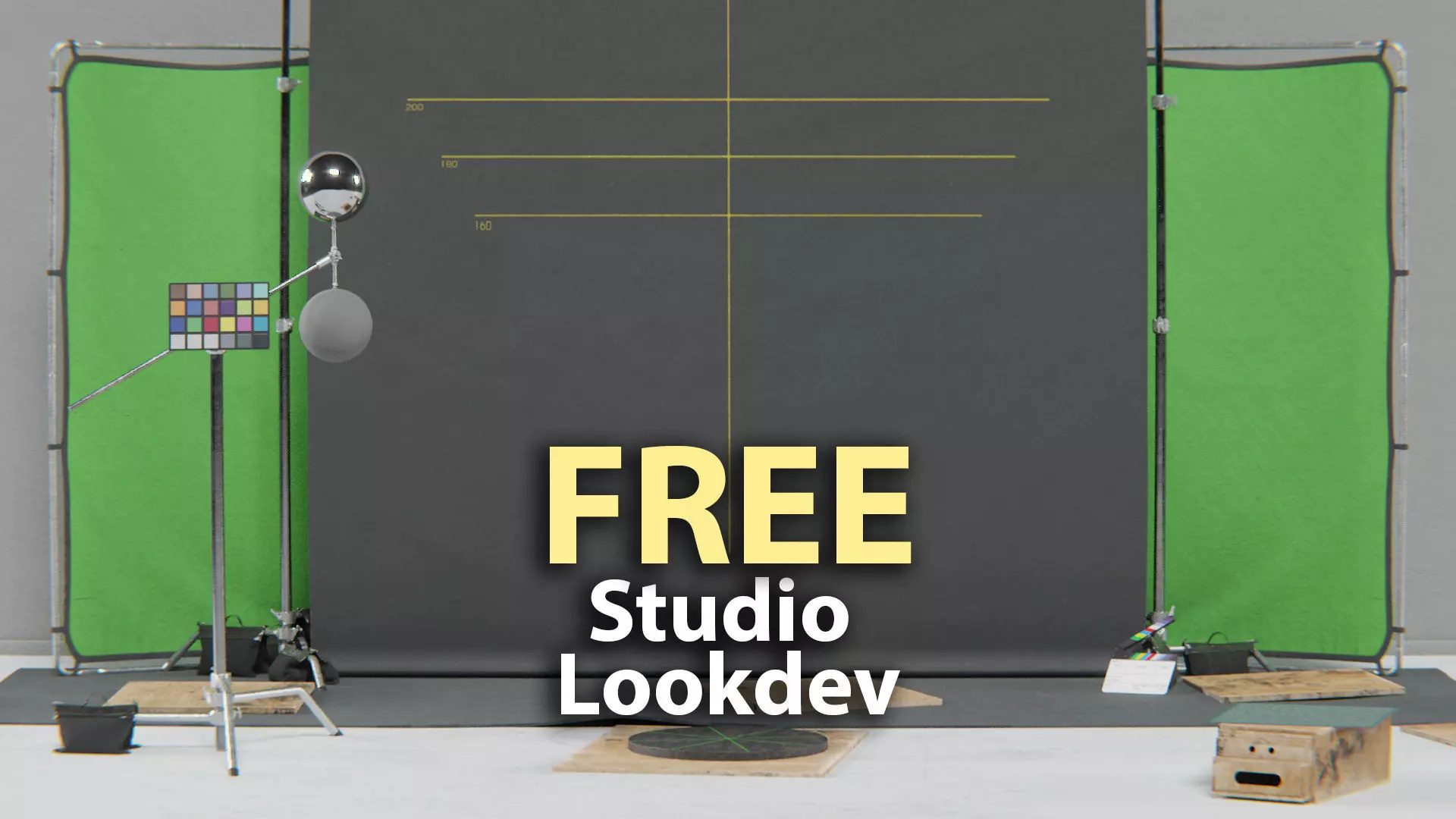 Studio Lookdev Free 3D model_0