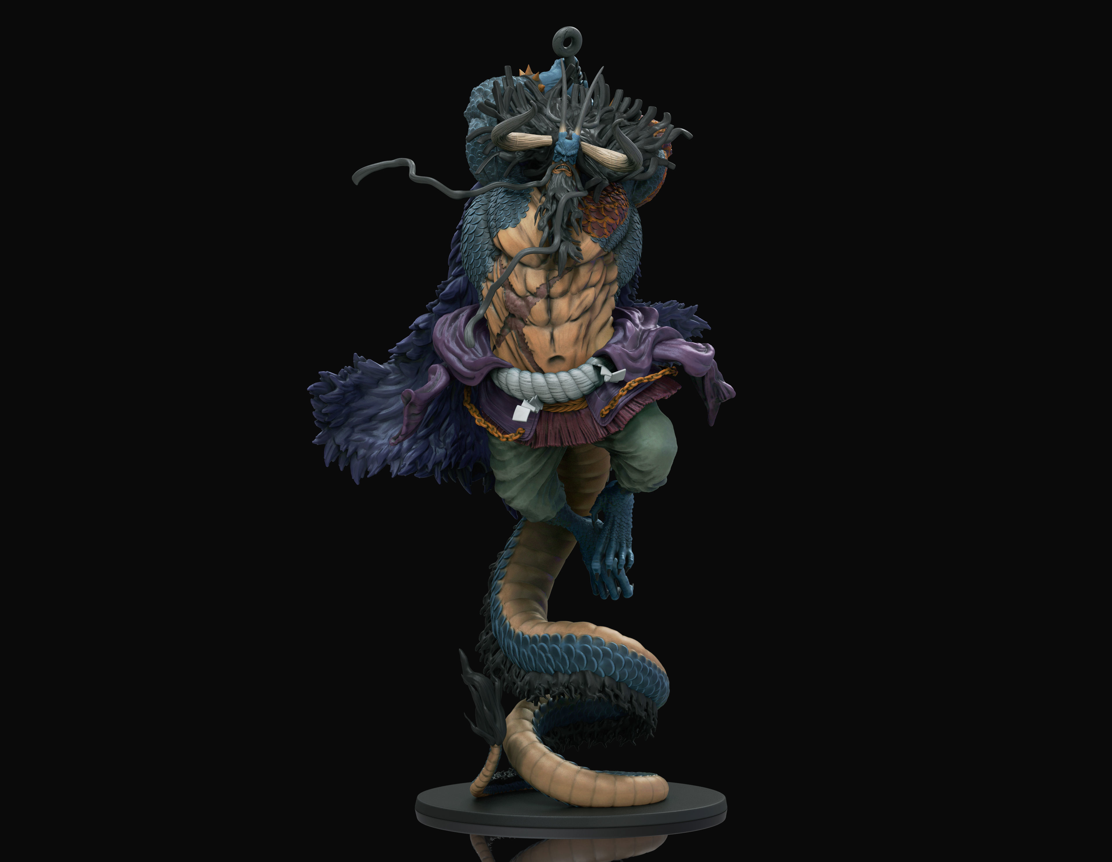 KAIDO OF THE BEAST HYBRID FORM 3D print model_2