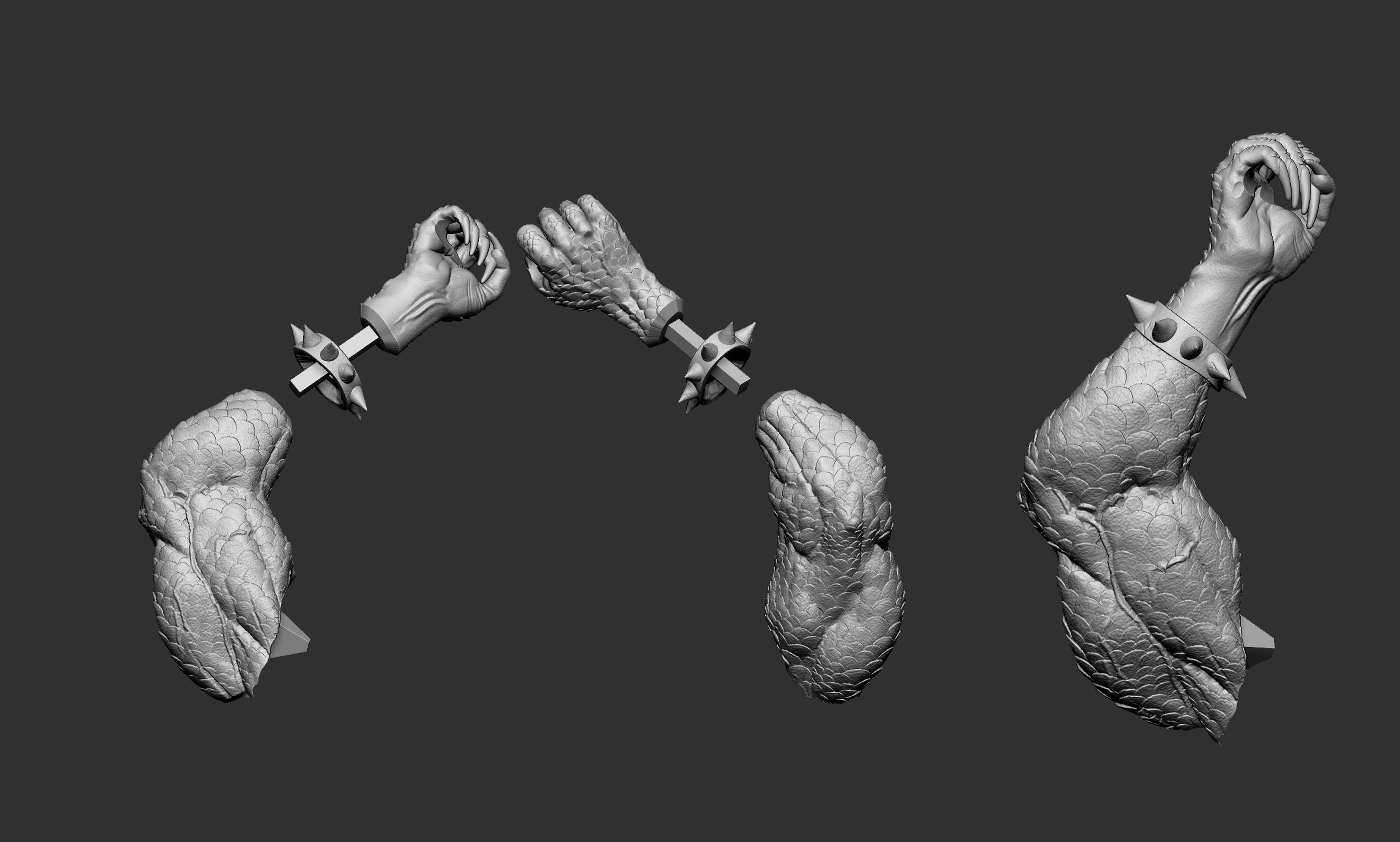 KAIDO OF THE BEAST HYBRID FORM 3D print model_12