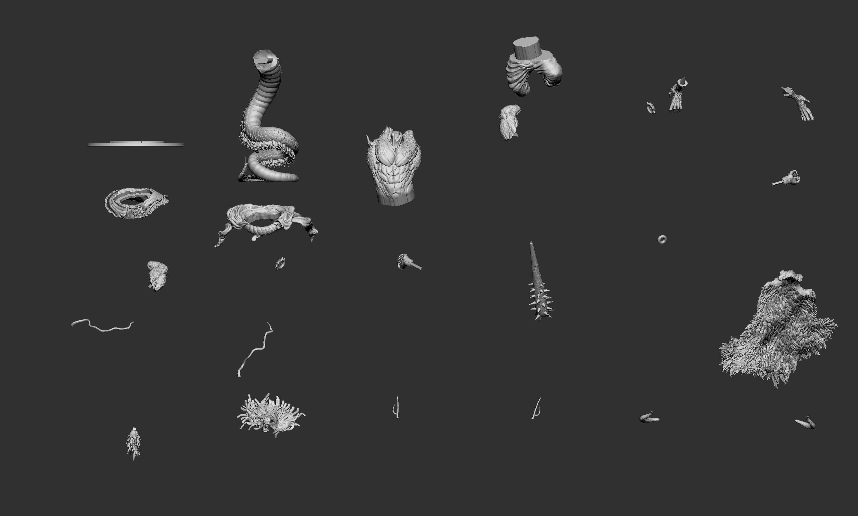 KAIDO OF THE BEAST HYBRID FORM 3D print model_9