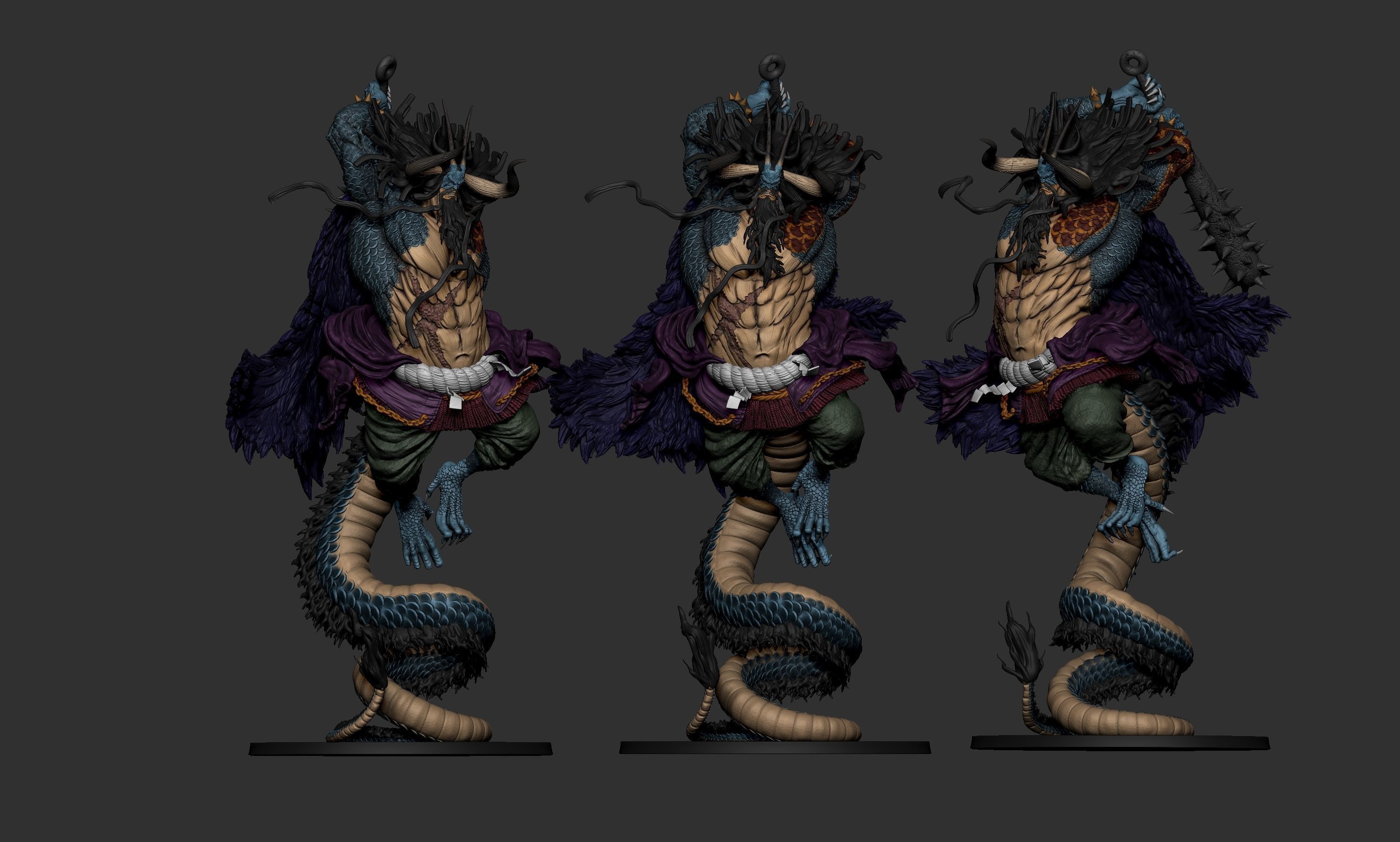 KAIDO OF THE BEAST HYBRID FORM 3D print model_19