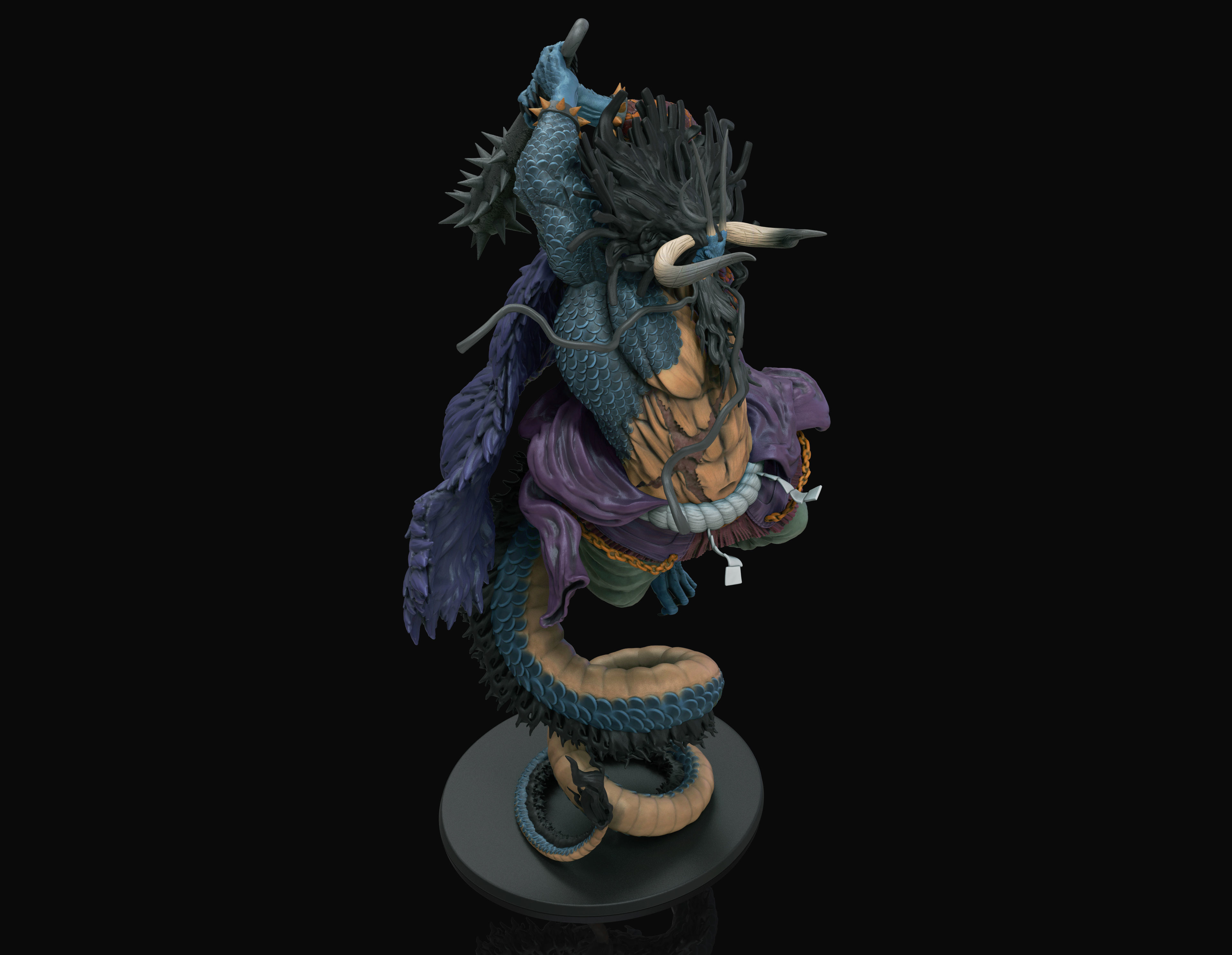 KAIDO OF THE BEAST HYBRID FORM 3D print model_5