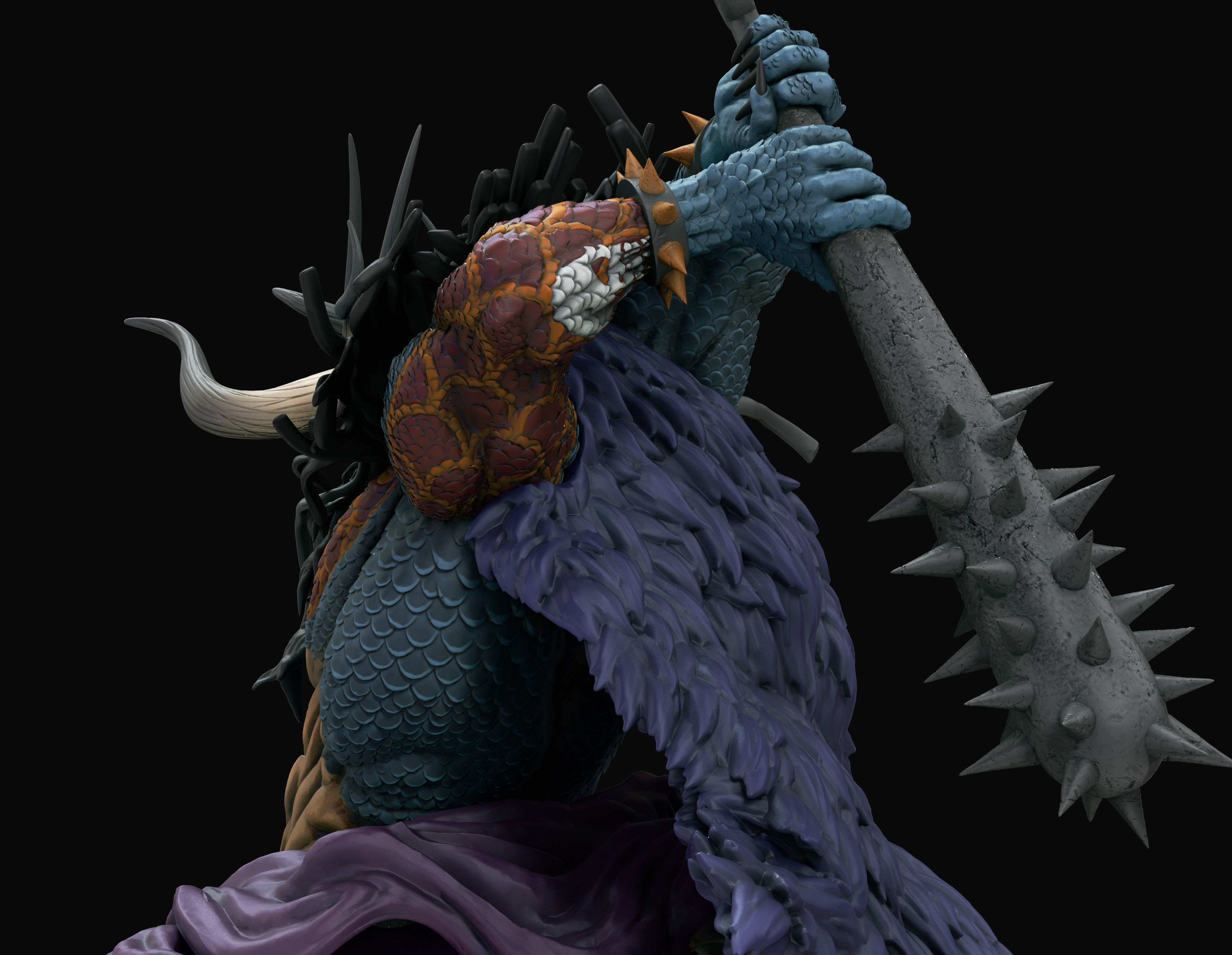KAIDO OF THE BEAST HYBRID FORM 3D print model_8