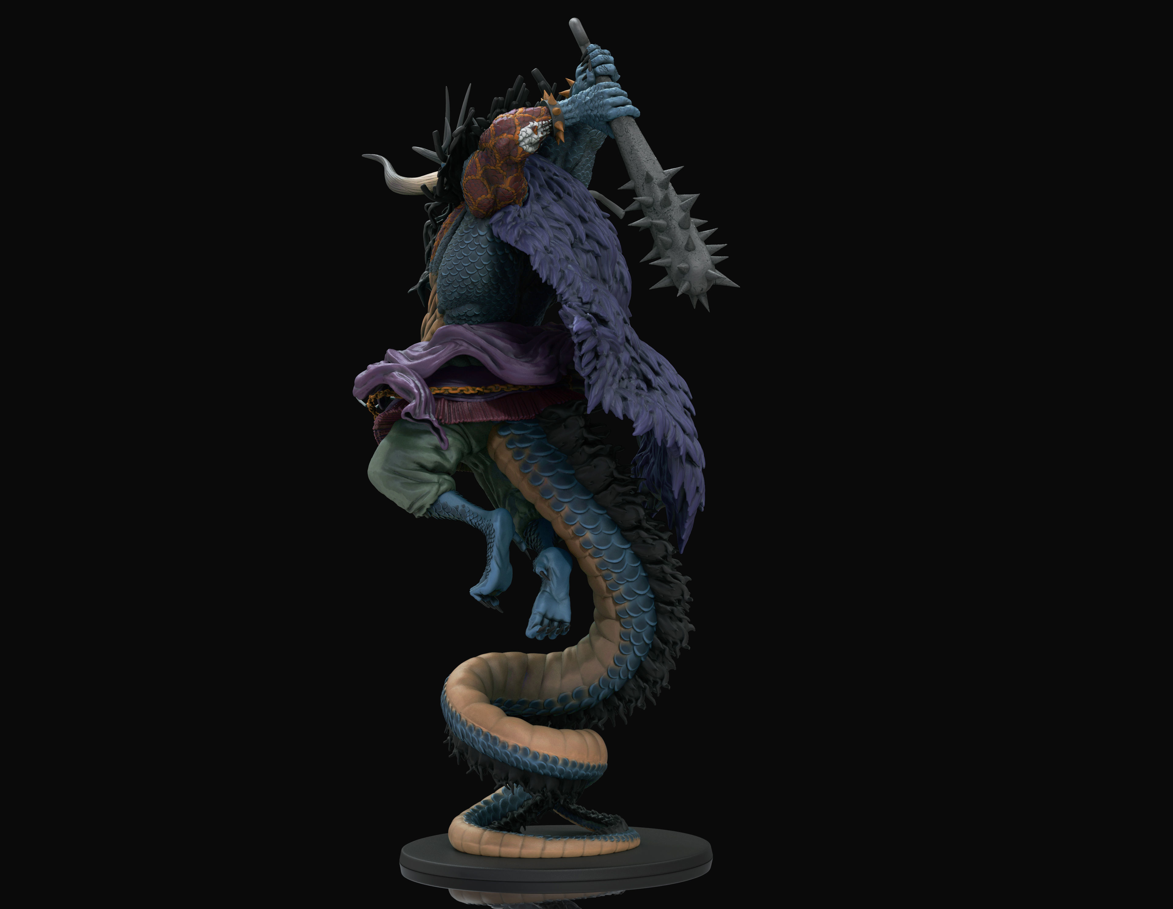 KAIDO OF THE BEAST HYBRID FORM 3D print model_4