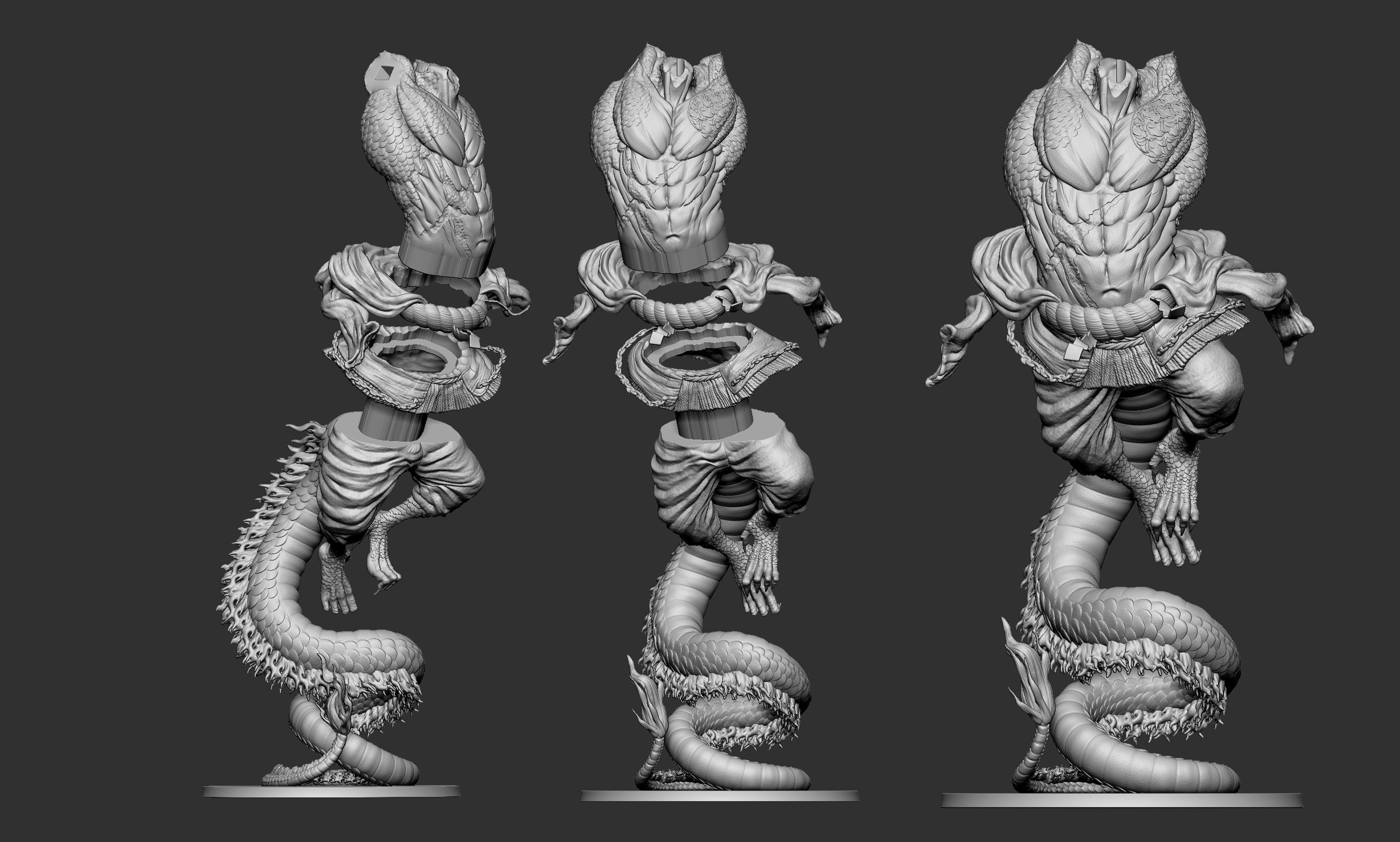 KAIDO OF THE BEAST HYBRID FORM 3D print model_11