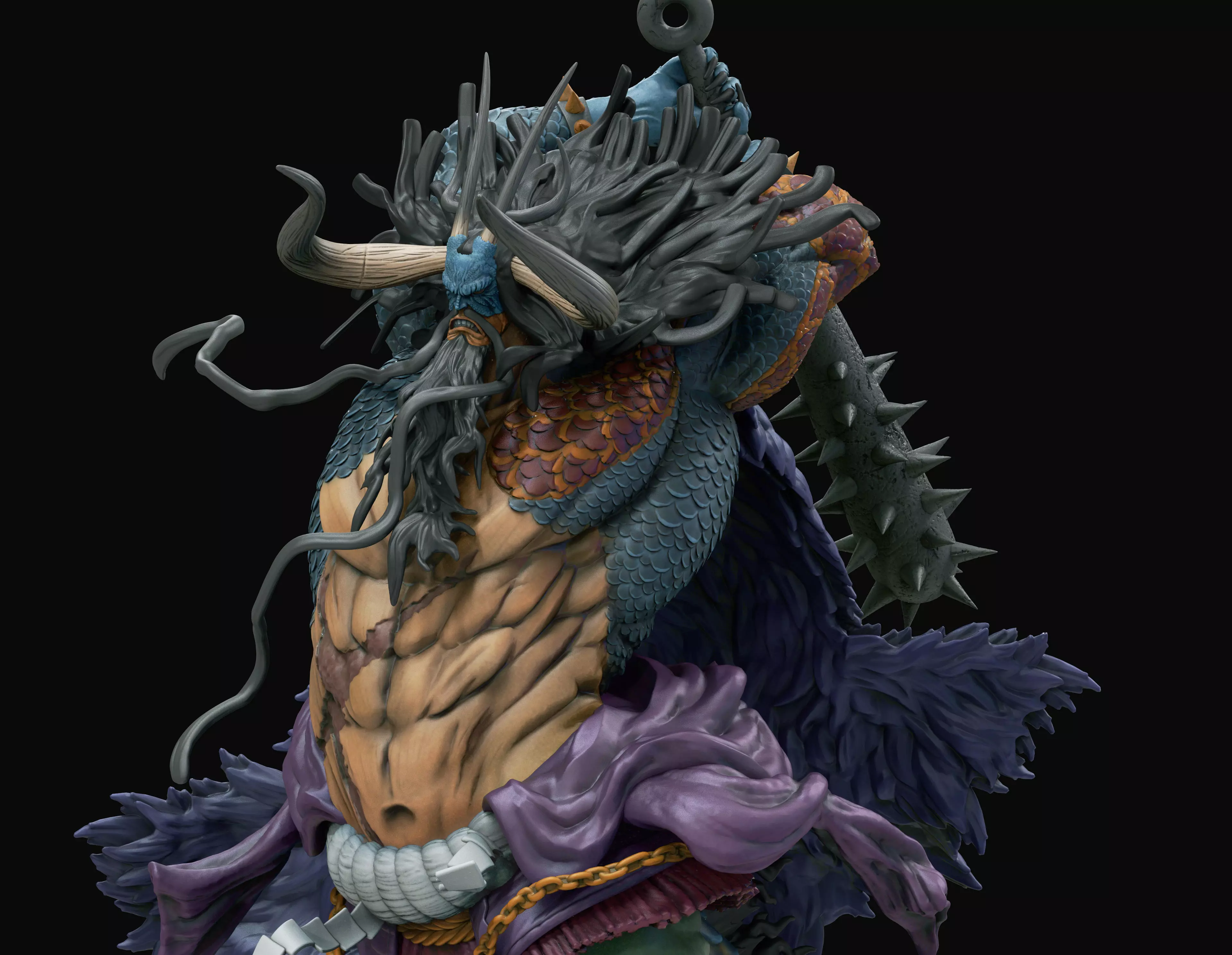 KAIDO OF THE BEAST HYBRID FORM 3D print model_0