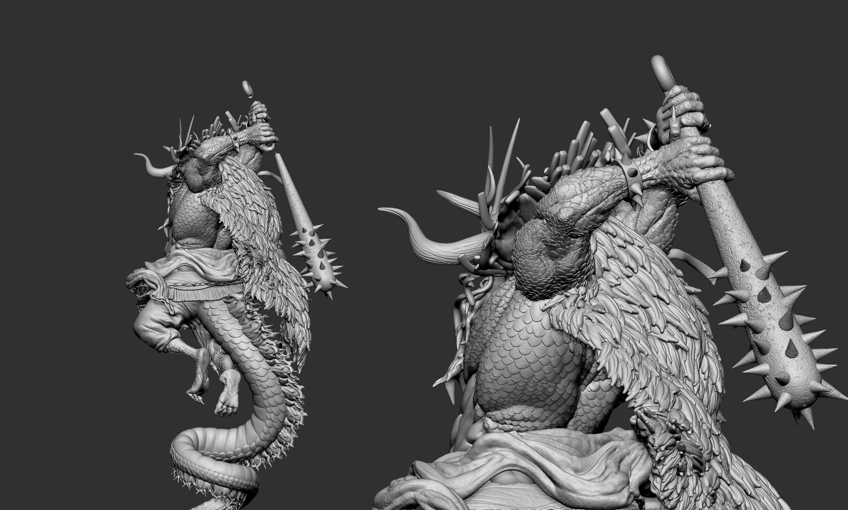 KAIDO OF THE BEAST HYBRID FORM 3D print model_17