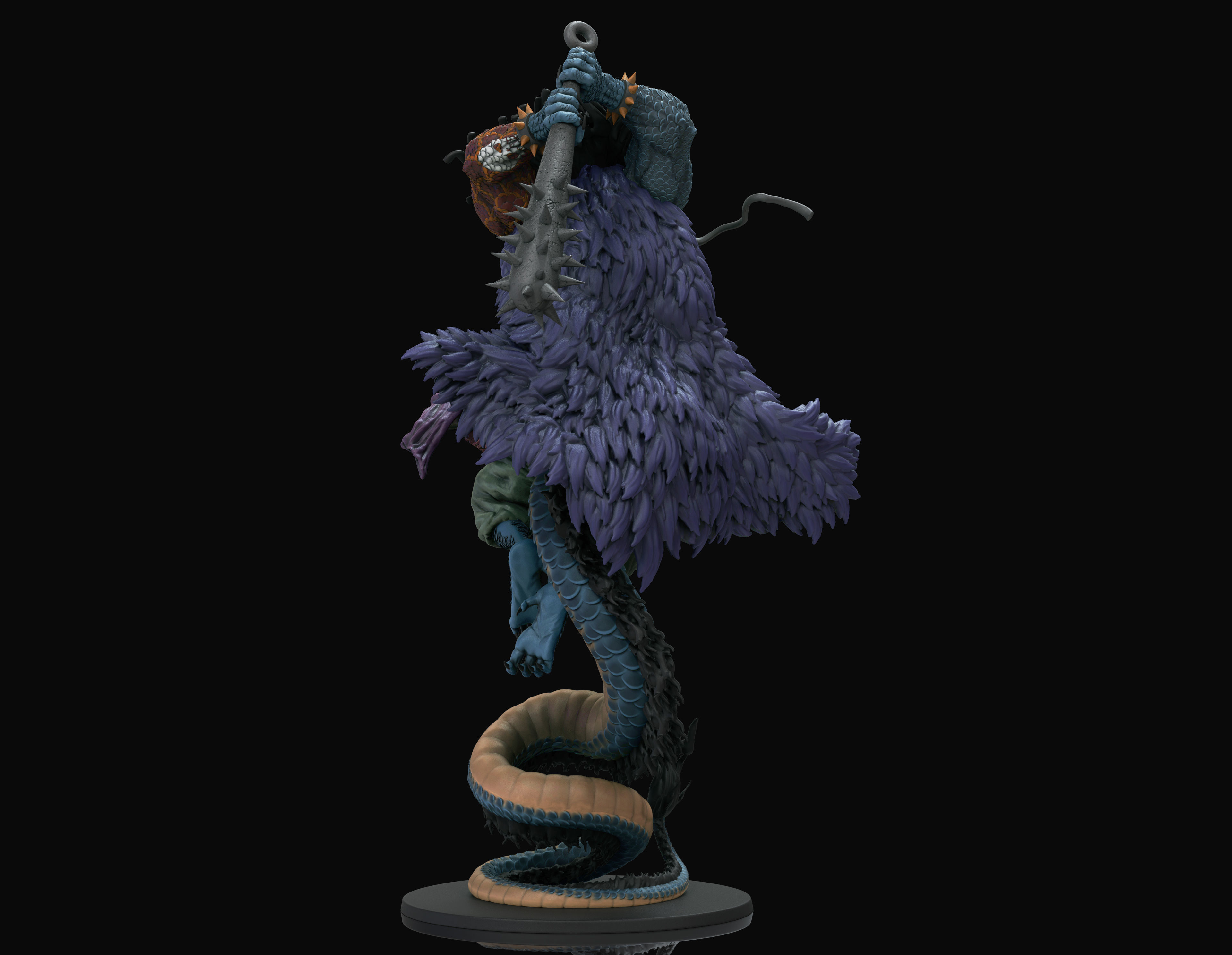 KAIDO OF THE BEAST HYBRID FORM 3D print model_6