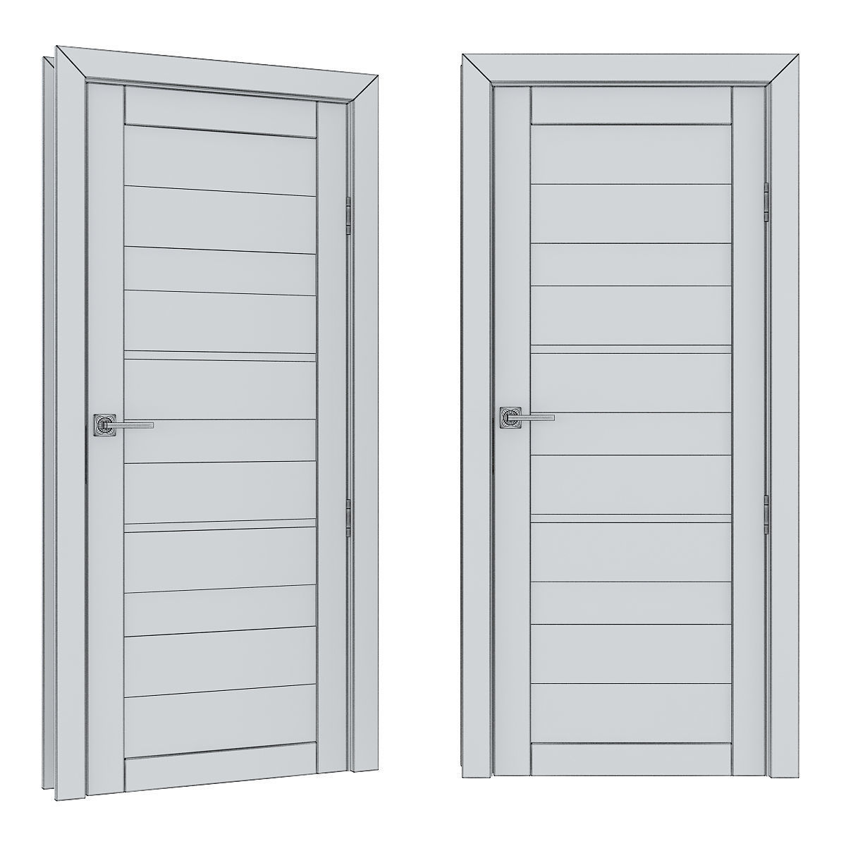 Carda Russian Doors 3d model Low-poly 3D model_2