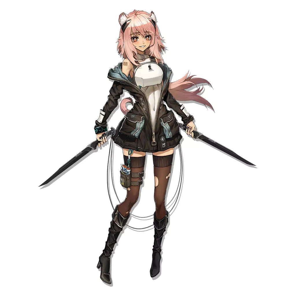 Arknights female character 3D print model
