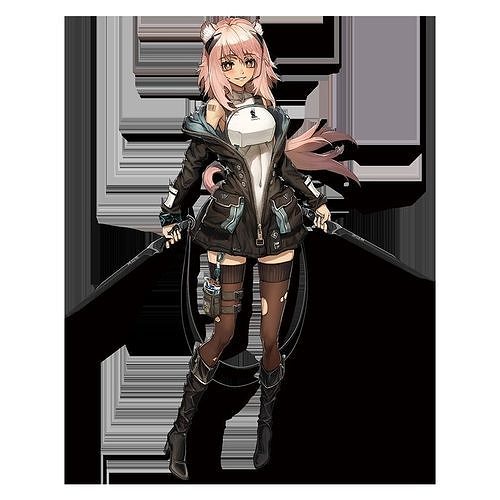 Arknights female character 3D print model